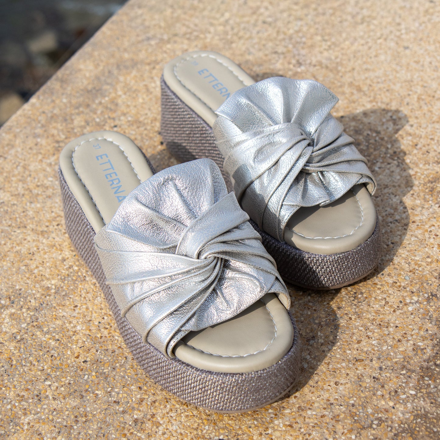 SANDALIAS ELISA | PLATEADO