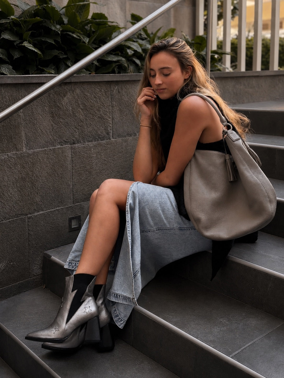 Botas Fernanda | Silver