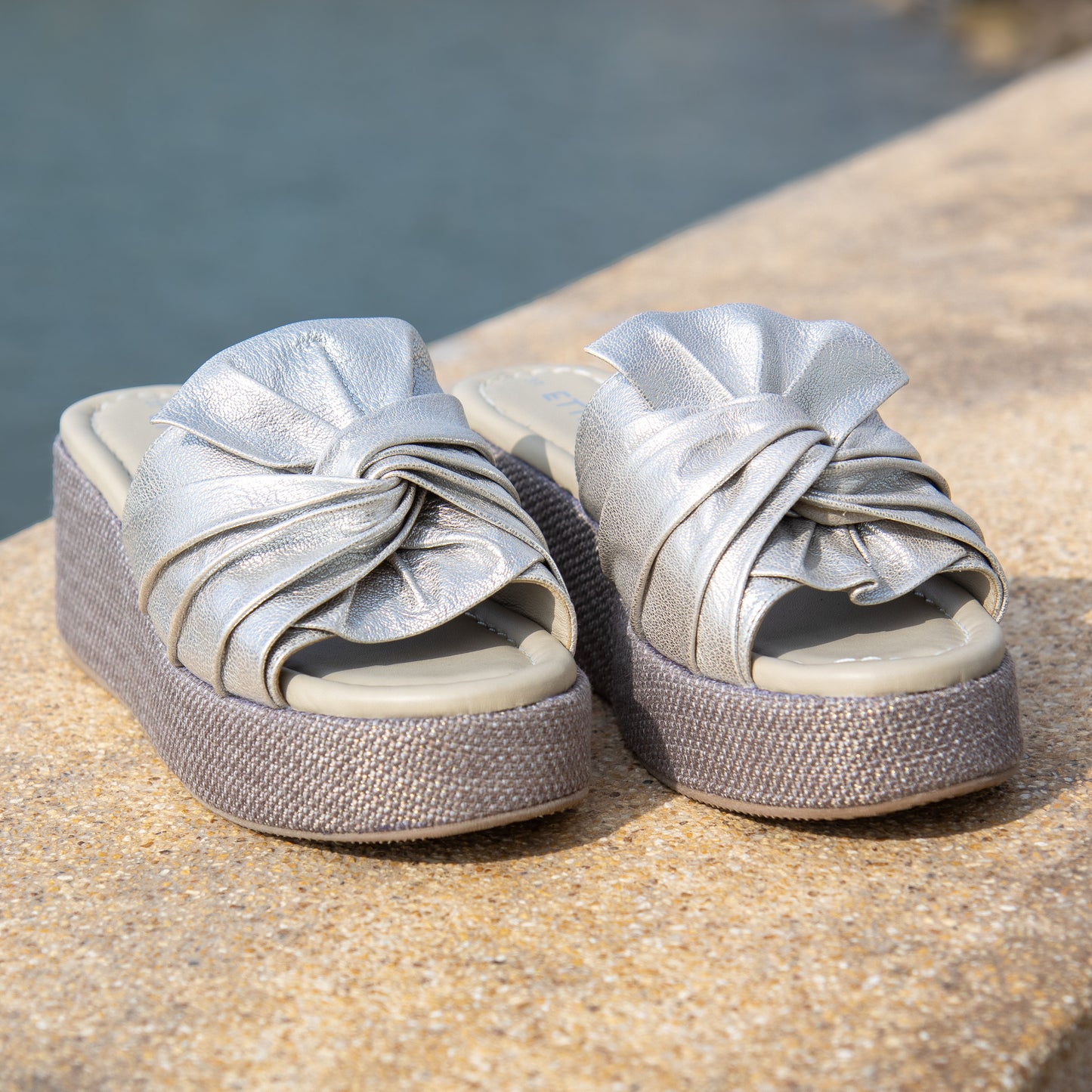 SANDALIAS ELISA | PLATEADO