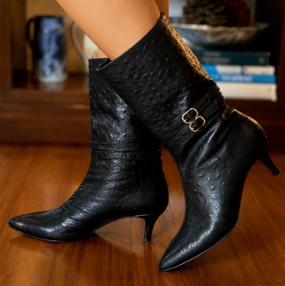 Botas Fanny | Avestruz