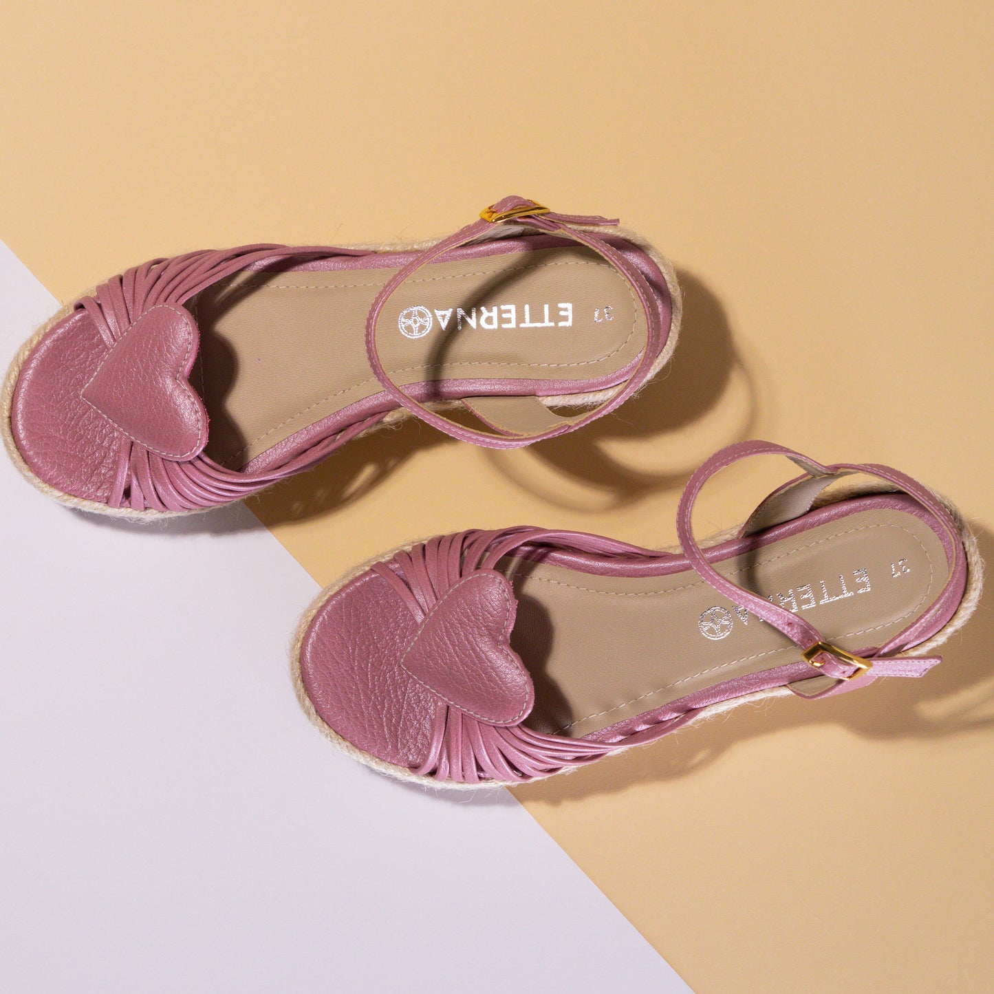 ALPARGATAS EMMA CORAZON | ROSE PEARL