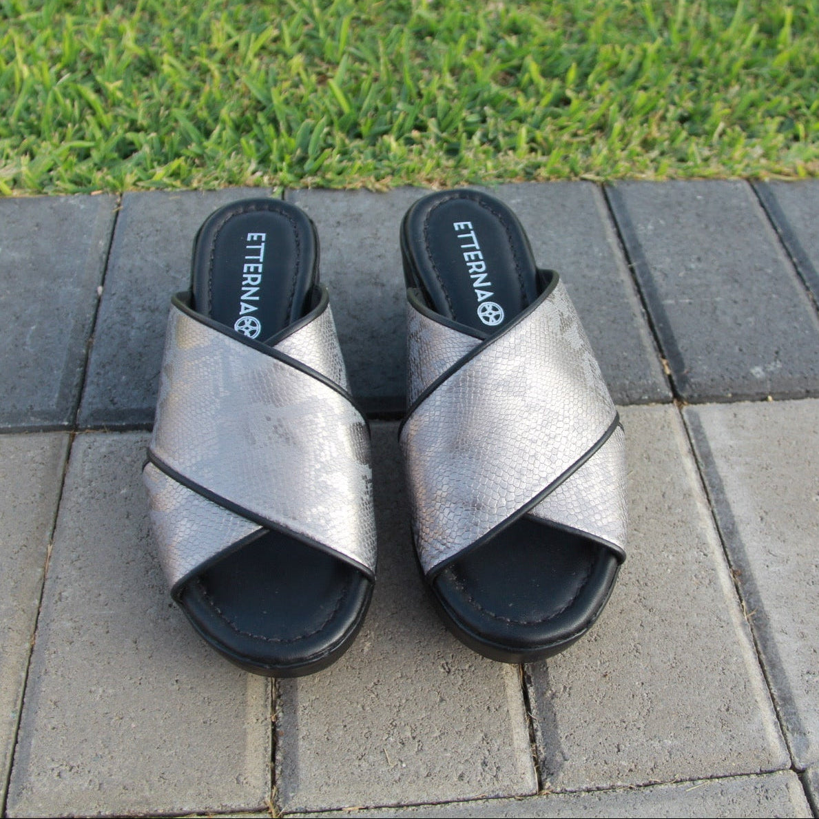 SANDALIAS ESTELA | DARK SILVER