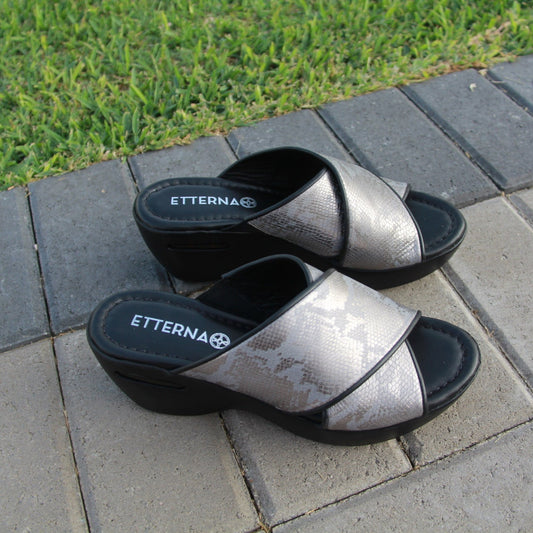 SANDALIAS ESTELA | DARK SILVER
