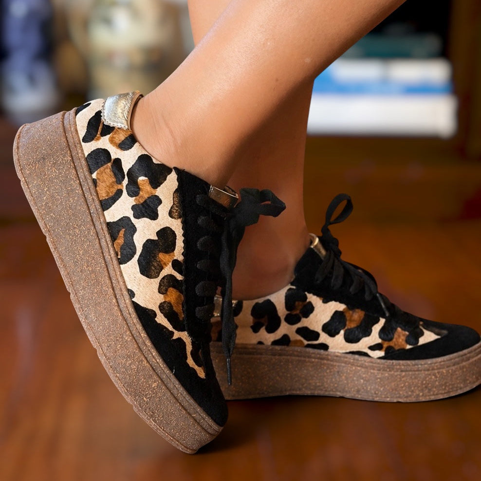 Zapatilla Fiorella | Animal print